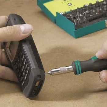 Wolfcraft set bitova u metalnoj kaseti 32-delni 1386000 Wolfcraft set bitova u metalnoj kaseti 32-delni 1386000