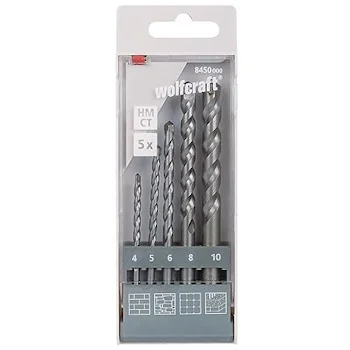 Wolfcraft set burgija za kamen HM 5/1 8450000-1