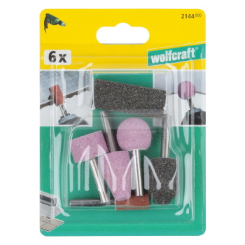 Wolfcraft set za brušenje 6mm 6/1 2144000-2