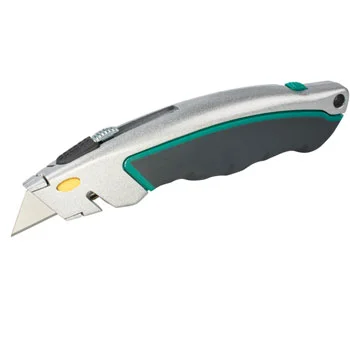 Wolfcraft profesionalni skalpel sa uvlačivim sečivom i magacinom za sečiva 4131000 Wolfcraft profesionalni skalpel sa uvlačivim sečivom i magacinom za sečiva 4131000