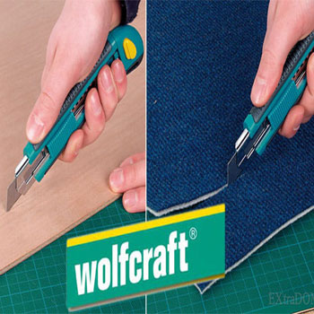 Wolfcraft skalpel sa oštricom 18 mm 4138000 Wolfcraft skalpel sa oštricom 18 mm 4138000