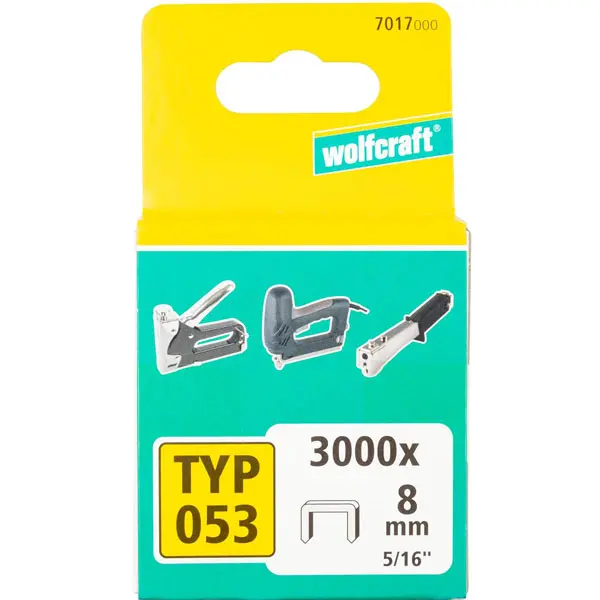 Wolfcraft spajalice široke tip 053 8mm 3000/1 7017000 Wolfcraft spajalice široke tip 053 8mm 3000/1 7017000