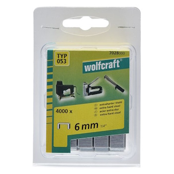 Wolfcraft spajalice ravne tip 053 6mm 4000/1 7028000-1