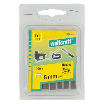 Wolfcraft spajalice ravne tip 053 8mm 1400/1 7030000 Wolfcraft spajalice ravne tip 053 8mm 1400/1 7030000