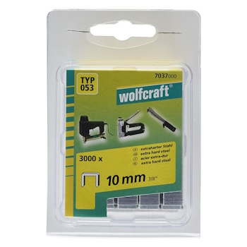 Wolfcraft spajalice ravne tip 053 10mm set 3000/1 7037000-2