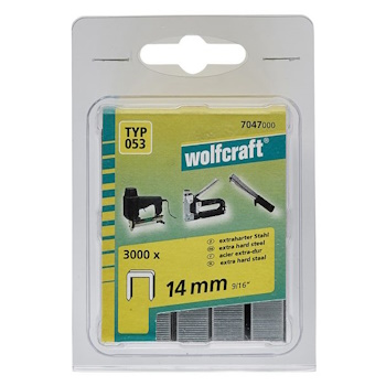 Wolfcraft spajalice ravne tip 053 14mm set 3000/1 7037100-1