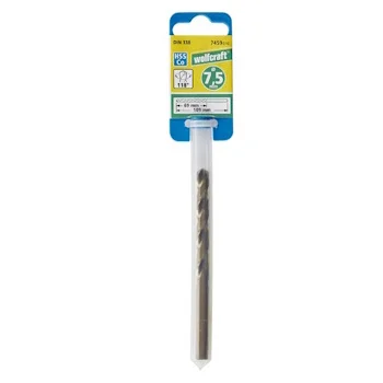 Wolfcraft spiralna burgija HSS Co ø7.5mm 7459010 Wolfcraft spiralna burgija HSS Co ø7.5mm 7459010