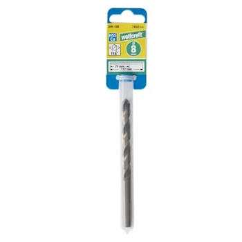 Wolfcraft spiralna burgija HSS Co ø8mm 7460010 Wolfcraft spiralna burgija HSS Co ø8mm 7460010