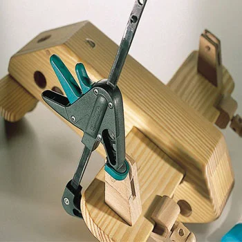 Wolfcraft 2 EHZ minijaturne jednoručne stege 40-110 mm 3455100 Wolfcraft 2 EHZ minijaturne jednoručne stege 40-110 mm 3455100