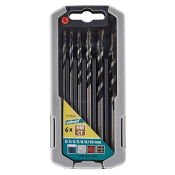 Wolfcraft udarna čekić burgija sa SDS max drškom Professional ø3-10mm set 6/1 7119000 Wolfcraft udarna čekić burgija sa SDS max drškom Professional ø3-10mm set 6/1 7119000