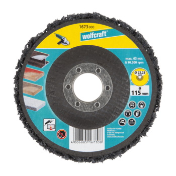 Wolfcraft univerzalna ploča za čišćenje 115mm 1673000 Wolfcraft univerzalna ploča za čišćenje 115mm 1673000