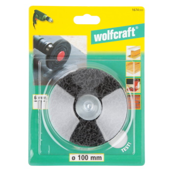 Wolfcraft univerzalna ploča za čišćenje prihvat 6mm 1674000 Wolfcraft univerzalna ploča za čišćenje prihvat 6mm 1674000