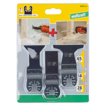 Wolfcraft vibracijske testere standard za suvu gradnju set 4/1 8490000-1