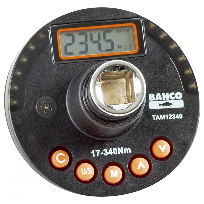 Bahco digitalni merač ugla i momenta 17-340Nm 1/2 Bahco digitalni merač ugla i momenta 17-340Nm 1/2