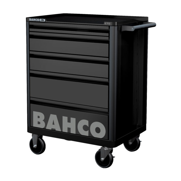 Bahco kolica za alat sa 5 fioka - crna 1472K5BLACK Bahco kolica za alat sa 5 fioka - crna 1472K5BLACK