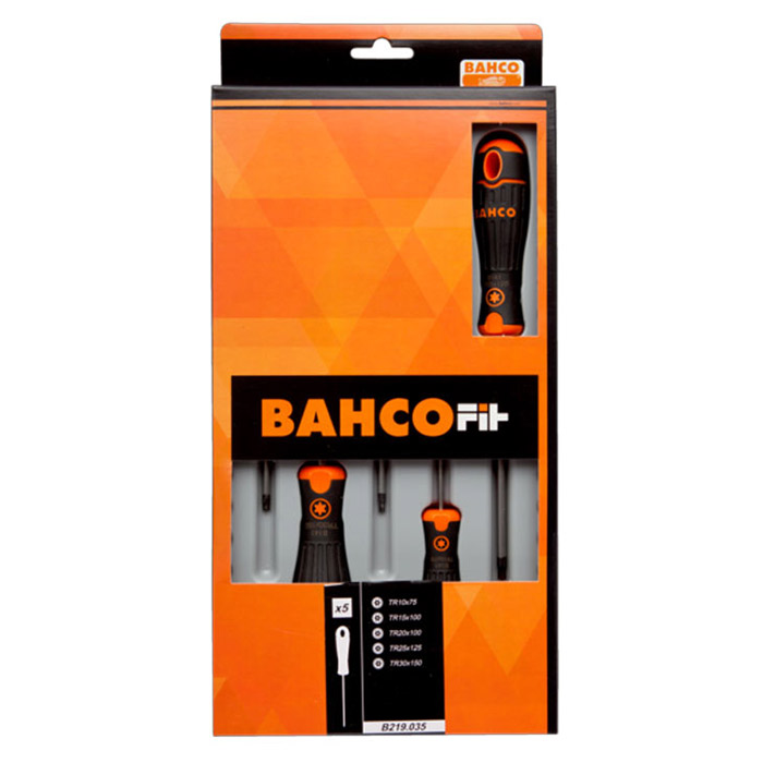 Bahco set Torx odvijača BahcoFit 5 kom B219.035 Bahco set Torx odvijača BahcoFit 5 kom B219.035