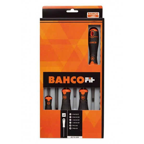 Bahco set odvijača BahcoFit 6 kom B219.006 Bahco set odvijača BahcoFit 6 kom B219.006