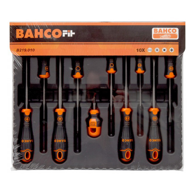 Bahco set odvijača BahcoFit 10 kom B219.010 Bahco set odvijača BahcoFit 10 kom B219.010