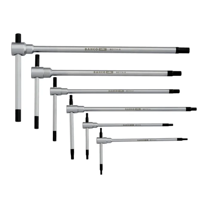 Bahco inbus T-ključevi sa fleksibilnom glavom set od 6 kom BE1TH-S6 Bahco inbus T-ključevi sa fleksibilnom glavom set od 6 kom BE1TH-S6