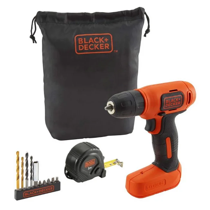 Black&Decker akumulatorska bušilica odvijač 7,2V Li-ion BDCD8GPA Black&Decker akumulatorska bušilica odvijač 7,2V Li-ion BDCD8GPA