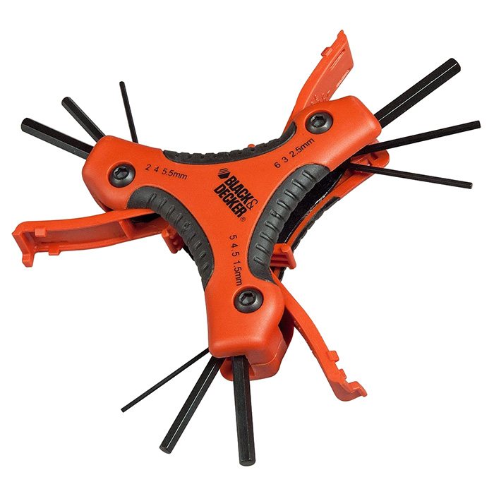 Black&Decker set imbus ključeva 9 kom BDHT0-71628 Black&Decker set imbus ključeva 9 kom BDHT0-71628