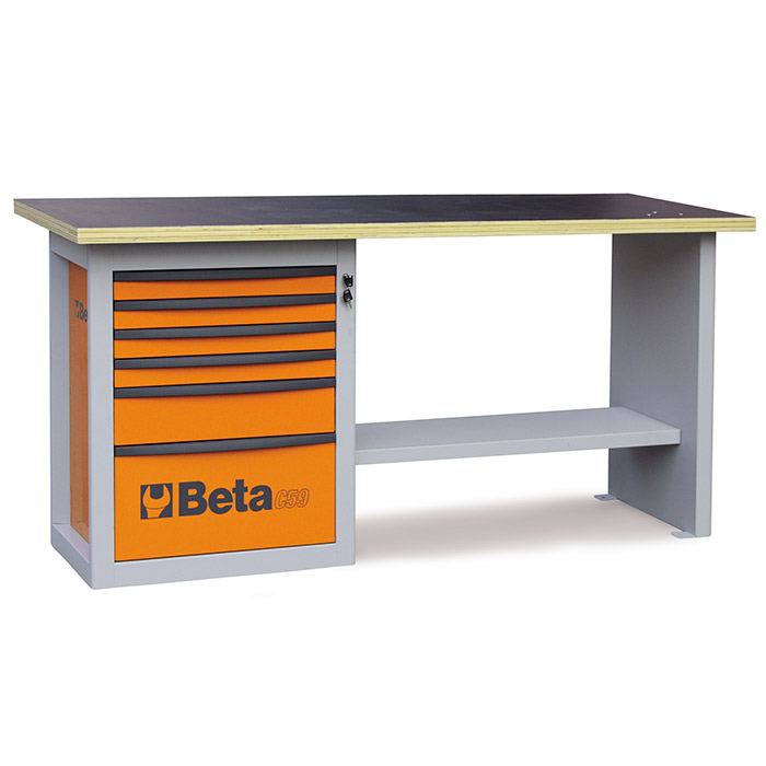 Beta radni sto 2m nosivosti 1500kg C59A-O Beta radni sto 2m nosivosti 1500kg C59A-O