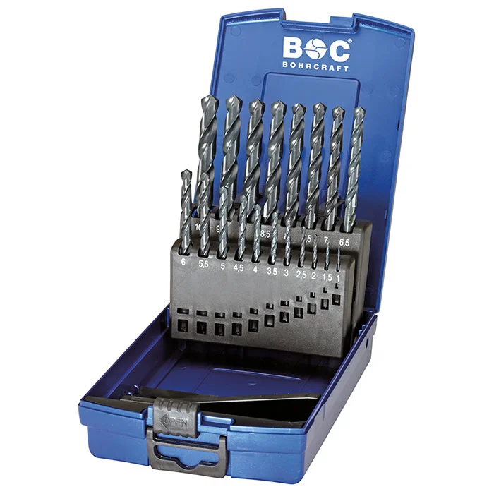 Bohrcraft set spiralnih burgija HSS-GX DIN 338 Ø1-10mm 19kom. KG10-OX 11191330019 Bohrcraft set spiralnih burgija HSS-GX DIN 338 Ø1-10mm 19kom. KG10-OX 11191330019