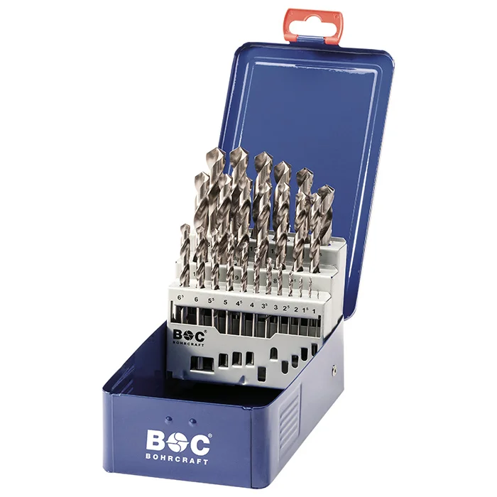 Bohrcraft set spiralnih burgija HSS-G DIN 338 Ø1-13mm 25kom. MG13 11201310025 Bohrcraft set spiralnih burgija HSS-G DIN 338 Ø1-13mm 25kom. MG13 11201310025