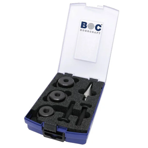 Bohrcraft set probijača za lim sa tri rezna vrha 6-delni 19151330006 Bohrcraft set probijača za lim sa tri rezna vrha 6-delni 19151330006