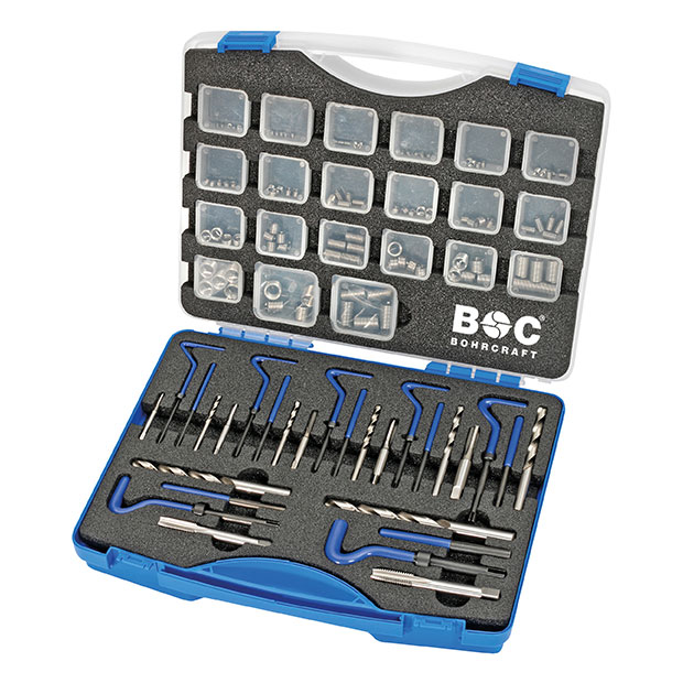 Bohrcraft set za reparaciju navoja M3-M12 133-delni GR-M312 46011330312 Bohrcraft set za reparaciju navoja M3-M12 133-delni GR-M312 46011330312