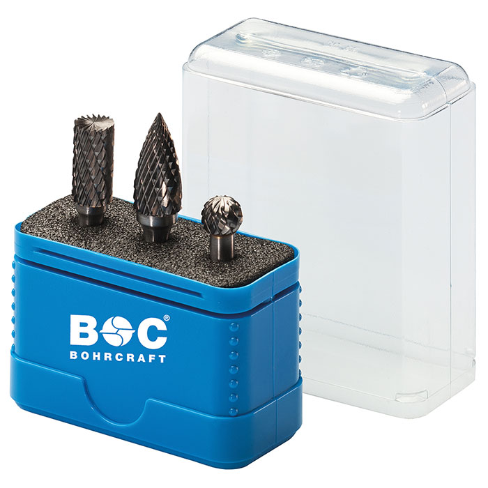 Bohrcraft set roto glodala sa ukrštenim zubima 3-delni R3 59001330003 Bohrcraft set roto glodala sa ukrštenim zubima 3-delni R3 59001330003