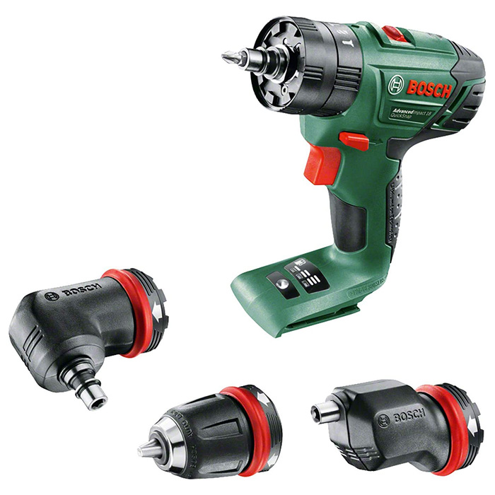 Bosch akumulatorska vibraciona bušilica-odvrtač AdvancedImpact 18 QuickSnap Solo 06039A3402