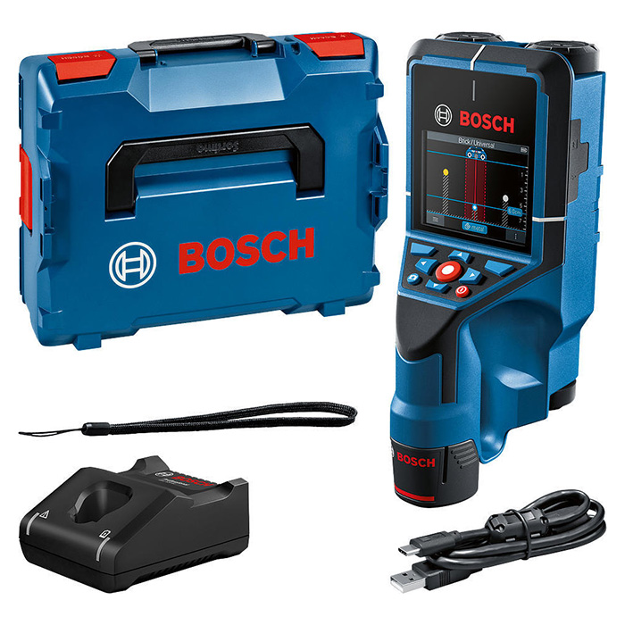 Bosch detektor Wallscanner D-tect 200 C Professional u L-Boxx koferu sa baterijom i punjačem 0601081601