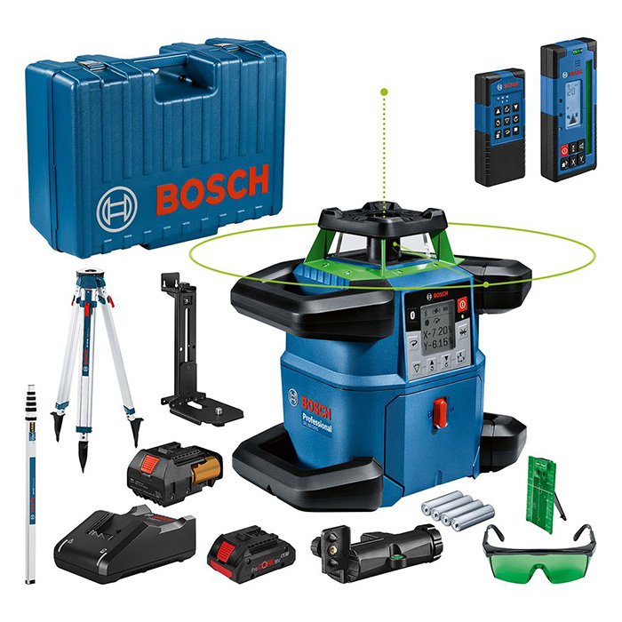 Bosch rotacioni laser GRL 650 CHVG + stativ BT 170 HD + ProCORE 4,0Ah 18V 06159940PR Bosch rotacioni laser GRL 650 CHVG + stativ BT 170 HD + ProCORE 4,0Ah 18V 06159940PR