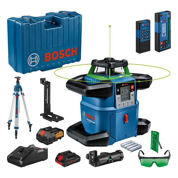 Bosch rotacioni laser GRL 650 CHVG + stativ BT 300 HD + ProCORE 4,0Ah 18V 06159940PS