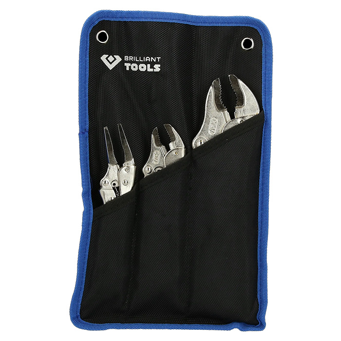 Brilliant tools set grip klešta 3-delni BT-065003 Brilliant tools set grip klešta 3-delni BT-065003