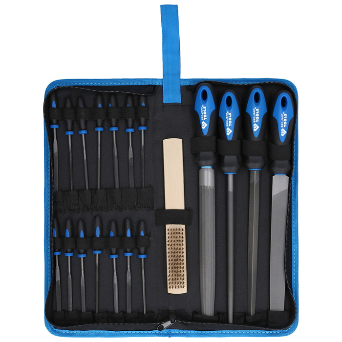 Brilliant Tools set turpija sa četkom, 19-delni BT-103030 Brilliant Tools set turpija sa četkom, 19-delni BT-103030