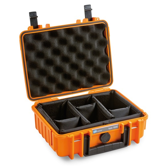 B&W International kofer za alat outdoor sa sunđerastim pregradama, narandžasti 1000/O/RPD