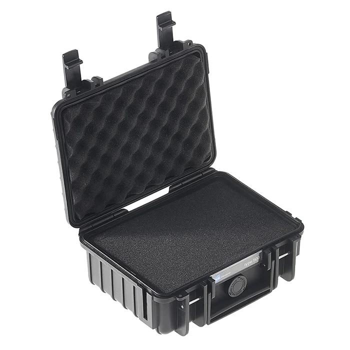 B&W International kofer za alat outdoor sa sunđerastim uloškom, crni 500/B/SI