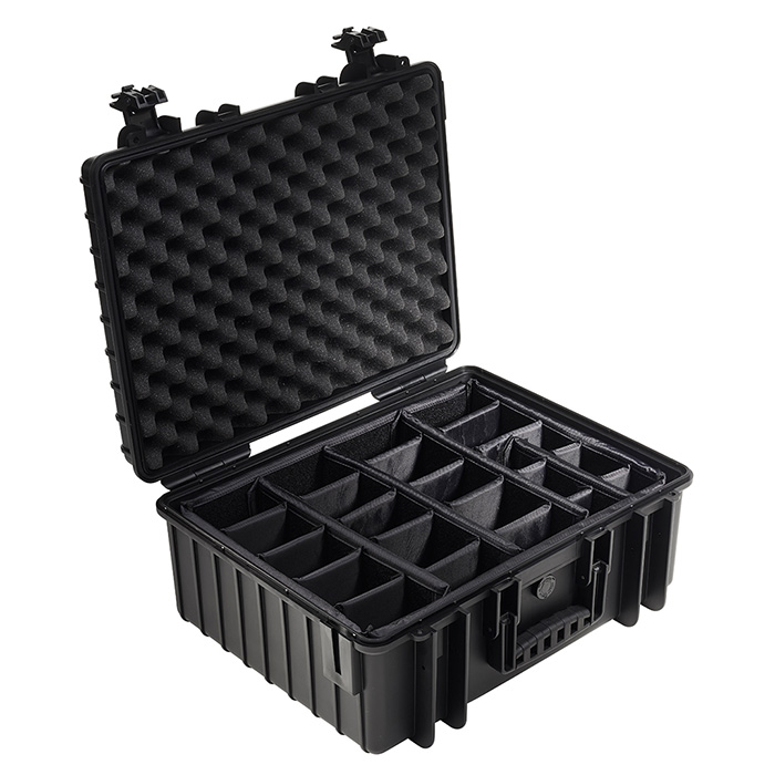 B&W International kofer za alat outdoor sa sunđerastim pregradama, crni 6000/B/RPD B&W International kofer za alat outdoor sa sunđerastim pregradama, crni 6000/B/RPD