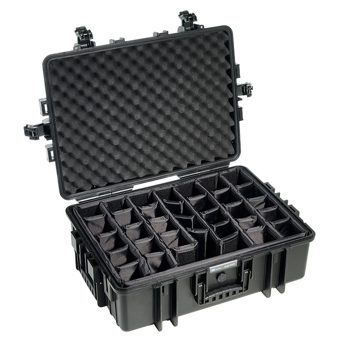 B&W International kofer za alat outdoor sa sunđerastim pregradama, crni 6500/B/RPD B&W International kofer za alat outdoor sa sunđerastim pregradama, crni 6500/B/RPD