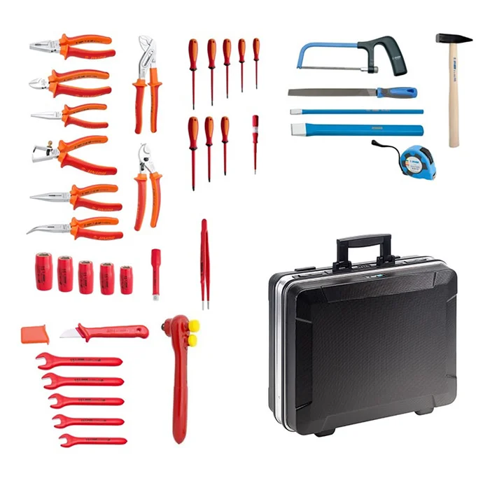 Set UNIOR VDE alata od 37 delova u B&W koferu za alat BASE 900/37B Set UNIOR VDE alata od 37 delova u B&W koferu za alat BASE 900/37B