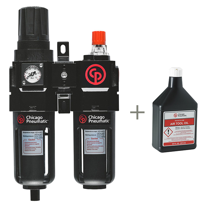 Chicago Pneumatic akcijski set - pripremna grupa 1/2 Chicago Pneumatic akcijski set - pripremna grupa 1/2