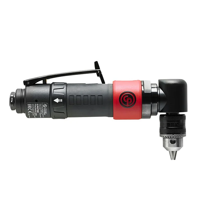 Chicago Pneumatic CP879C pneumatska dvosmerna ugaona bušilica 10 mm – 300 W, 2000 rpm, kompaktan alat za uske prostore