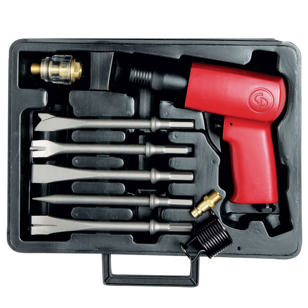 Chicago Pneumatic pneumatski udarni čekić (šestougaoni prihvat) u setu CP7111HK Chicago Pneumatic pneumatski udarni čekić (šestougaoni prihvat) u setu CP7111HK