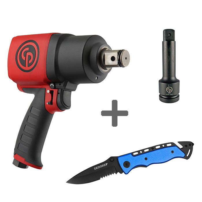 Super vulkanizerska akcija set 11 - Chicago Pneumatic pneumatski udarni odvijač 1 Super vulkanizerska akcija set 11 - Chicago Pneumatic pneumatski udarni odvijač 1