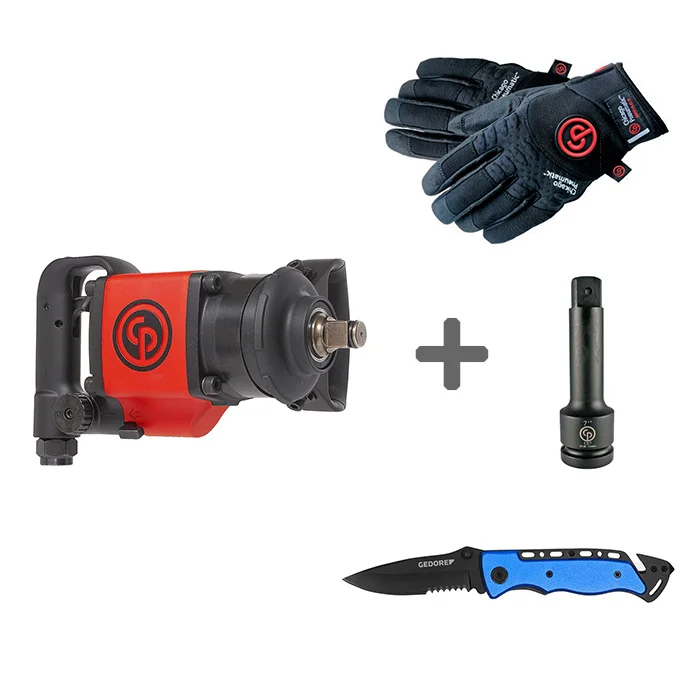 Super vulkanizerska akcija set 9 - Chicago Pneumatic pneumatski udarni odvijač 3/4 Super vulkanizerska akcija set 9 - Chicago Pneumatic pneumatski udarni odvijač 3/4