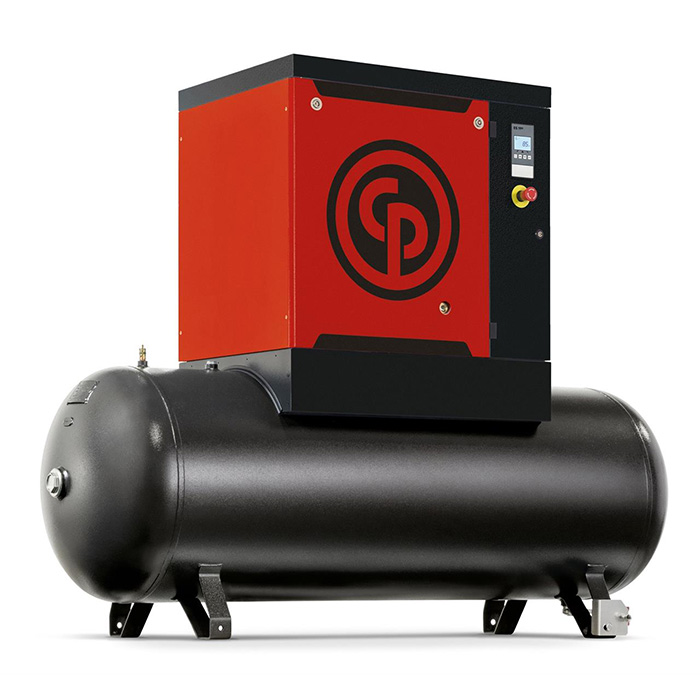 Chicago Pneumatic vijčani kompresor 7.5kW CPM 10 10 bara sa 270l rezervoarom Chicago Pneumatic vijčani kompresor 7.5kW CPM 10 10 bara sa 270l rezervoarom