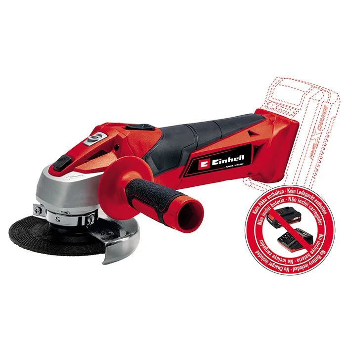 Einhell akumulatorska ugaona brusilica Power X-Change TC-AG 18/115 Li - Solo 4431130