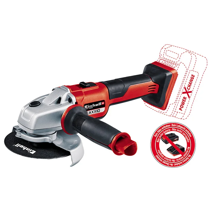 Einhell PROFESSIONAL akumulatorska ugaona brusilica Power X-Change AXXIO 18/125 4431140